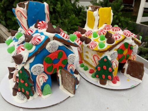 Homemade Gingerbread House