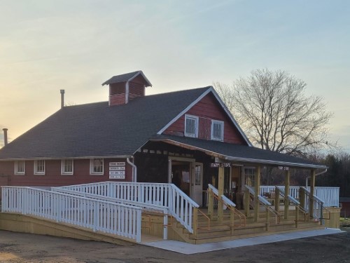 farm store porch new