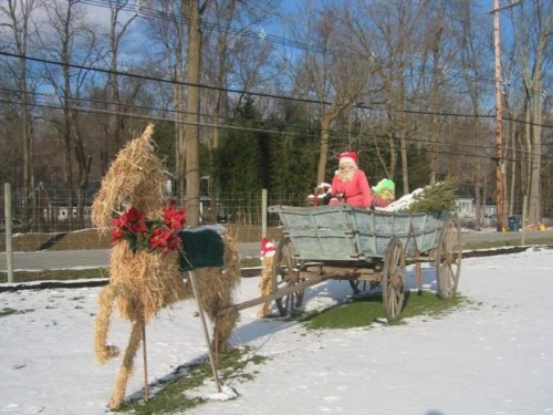 santa wagon