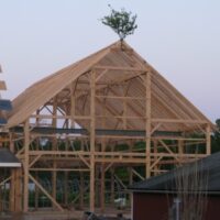 timeline - New Barn Construction 2009